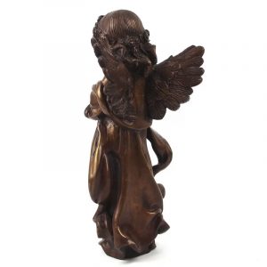 Brass Praying Angel Statue