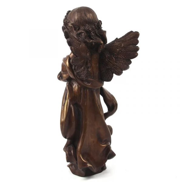 Brass Praying Angel Statue