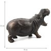 Cast Aluminium Hippo Sculpture
