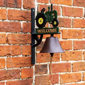 Farmyard Cast Iron Tractor Bell