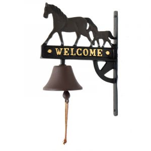 Horse Outdoor Garden Bell