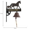 Horse Outdoor Garden Bell