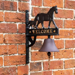 Horse Outdoor Garden Bell