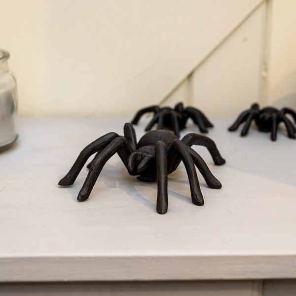 Large Wall-Mountable Cast Iron Spider