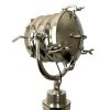 Large Stainless Steel Searchlight Floor Lamp