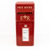 Red ER Wall Mounted Post Box