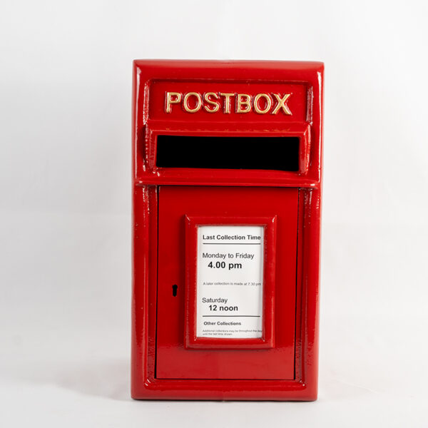 Red Post Box Front