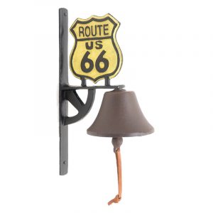 Route 66 Highway Cast Iron Bell