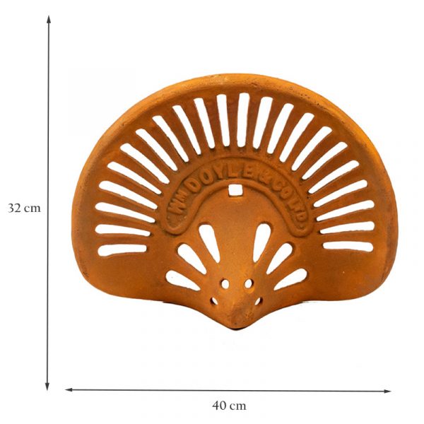Cast Iron Outdoor Tractor Seat