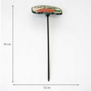 Set of Six Vegetable Garden Markers