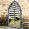 Large Gothic Style Metal Mirror