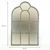 Small Double Arched Glass Mirror