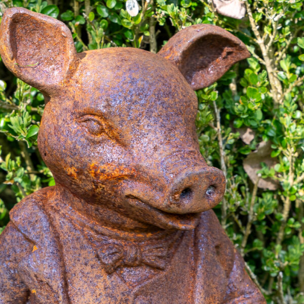 Mr Pig Statue
