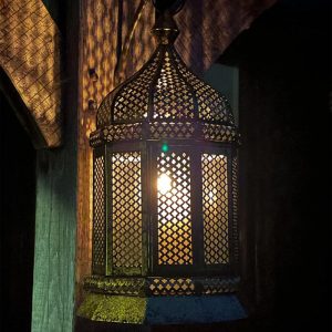 Outdoor Moroccan Lantern Garden Candle Holder