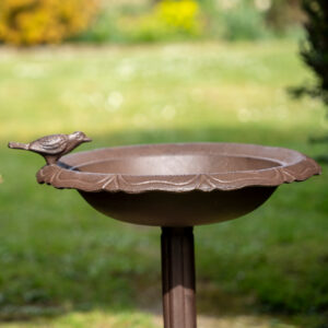 Floor Standing Bird Bath And Feeder