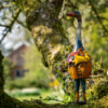 Recycled Metal Duck Statue