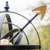 Black and Gold Metal Armillary Globe
