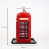 British Telephone Box Bird Feeder Closed