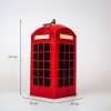 British Telephone Box Birdhouse Back
