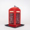 British Telephone Box Bird Feeder Front