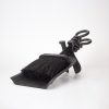 Fireplace Brush and Pan Black