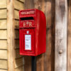 Red ER Post Box