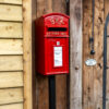Red GR Post Box