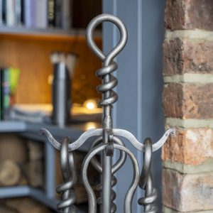 Wrought Iron Fireplace Tools Set