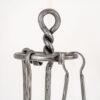 Hand Forged Twisted Fireside Companion Set