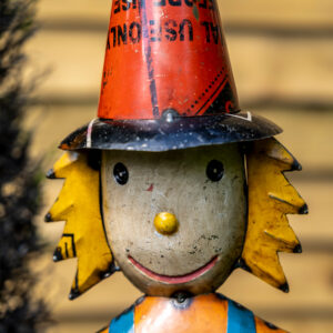 Metal Garden Scarecrow