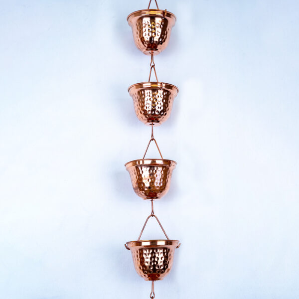 Copper Rain Catcher Chain