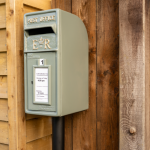 Elizabeth Regina French Grey ER Post Box