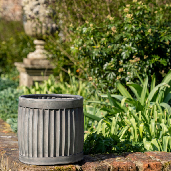 Galvanised Dolly Tub Garden Planters